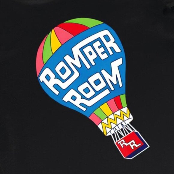 Retrokid x Retrontario - Romper Room Hot Air Ballooon- Graphic Crewneck - Navy - Picture 3 of 4